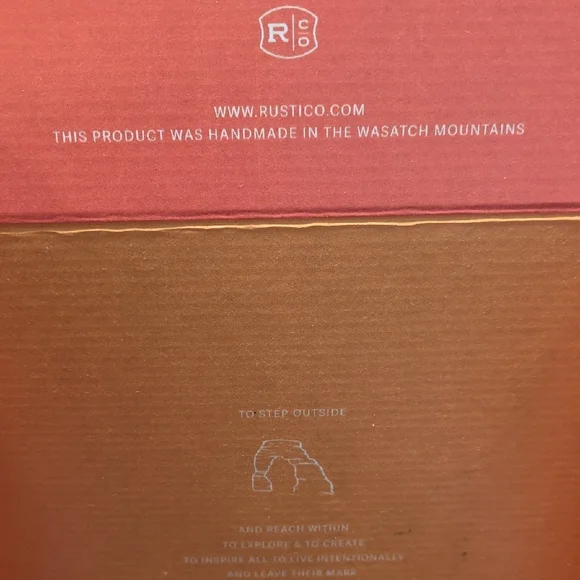 Elegant Brown Leather Hunting Log and Wallet Set - Picture 7 of 7